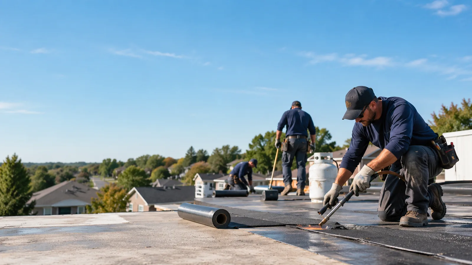 Flat Roof Leak Repair providers in Leesville, OH